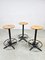 Tabourets de Bar Vintage Industriels, France, 1960s, Set de 3 3