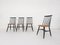 Spindle Back Chairs, the Netherlands, 1960s, Set of 4, Image 1