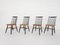 Spindle Back Chairs, the Netherlands, 1960s, Set of 4 4