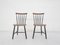 Spindle Back Chairs attributed to Billund, Denmark, 1960s, Set of 2, Image 1