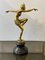 Art Deco Sculpture in Gilded Bronze by Preiss, 1940, Image 4