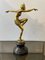 Art Deco Skulptur aus Vergoldeter Bronze von Preiss, 1940 4