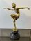 Art Deco Skulptur aus Vergoldeter Bronze von Preiss, 1940 8