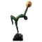 Art Deco Sculpture of Juggler in Patinated Bronze by Le Verrier, 1940, Image 1