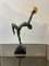 Art Deco Skulptur eines Jongleurs aus patinierter Bronze von Le Verrier, 1940 2