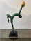 Art Deco Skulptur eines Jongleurs aus patinierter Bronze von Le Verrier, 1940 3
