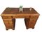 Antique Style Desk in Pine with Leather Top, 1980s 5