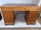 Antique Style Desk in Pine with Leather Top, 1980s, Image 16