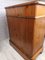 Antique Style Desk in Pine with Leather Top, 1980s 17
