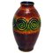 Large Vintage Colorful Ceramic Vase, West Germany, 1970s, Image 1