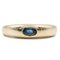 Vintage 14k Yellow Gold Ring with Oval Cut Sapphire 1