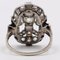 Art Deco 14k White Gold and Platinum Diamond Ring, 1930s 6