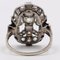 Art Deco 14k White Gold and Platinum Diamond Ring, 1930s, Image 6