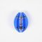 Galvorame zugeschriebene Wandleuchte aus Messing & blauem Muranoglas, Italien, 1970er 4
