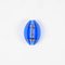 Galvorame zugeschriebene Wandleuchte aus Messing & blauem Muranoglas, Italien, 1970er 2