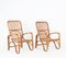 Mid-Century Italian Armchairs in Rattan and Wicker by Tito Agnoli, 1960s, Set of 2 11