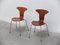 Mosquito Chairs by Arne Jacobsen for Fritz Hansen, 1955, Set of 2 3