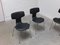 Hammer Chairs in Leather by Arne Jacobsen for Fritz Hansen, 1955, Set of 6, Image 4