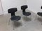Hammer Stühle aus Leder von Arne Jacobsen für Fritz Hansen, 1955, 6er Set 4