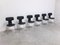 Hammer Chairs in Leather by Arne Jacobsen for Fritz Hansen, 1955, Set of 6, Image 9