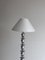 Lámpara de pie de cromo y metal, Imagen 4
