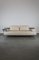 Dono 3-Seat Sofa in Thick White and Cream Cowhide by Rolf Benz 1
