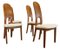 Vintage Dining Chairs by Niels Koefoed for Koefoeds Hornslet, Set of 4, Image 1