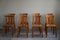 Moderne schwedische Stühle aus Kiefernholz von Axel Einar Hjorth, 1950er, 8er Set 4