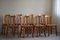 Swedish Modern Chairs in Pine by Axel Einar Hjorth, 1950s, Set of 8 6