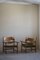 Mid-Century Modern Danish Razorblade Lounge Chairs by Henning Kjærnulf, 1950s, Set of 2, Image 10