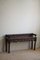 Antique English Victorian Hall Bench in Oak 8