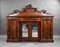 Victorian Flame Mahogany Sideboard, 1860, Image 2