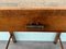 Vintage Console Table in Beech Wood, 1940s 5