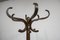 Parrot Coat Rack in Dark Oak from Baumann, 1970s, Image 4