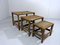 Rattan Nesting Tables, 1970s, Set of 3, Image 5
