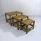 Rattan Nesting Tables, 1970s, Set of 3 2