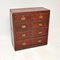 Leather Bound Military Campaign Chest of Drawers, 189s 4