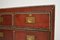 Leather Bound Military Campaign Chest of Drawers, 189s 10