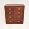 Leather Bound Military Campaign Chest of Drawers, 189s 1