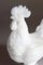 Große Zoomorphe Rooster Zuckerdose aus Opalglas von Portieux France, 1890er 10