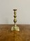 Large Antique Victorian Brass Candlesticks, 1860, Set of 2 4