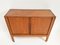 Credenza Mid-Century in teak con ante scorrevoli, anni '60, Immagine 2