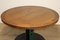 Modernist Dining Table in Steel and Wood, 1980s, Image 7