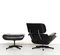 Mid-Century Louge Chair & Ottoman by Charles & Ray Eames for Vitra, Set of 2 23