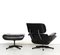 Mid-Century Louge Chair & Ottoman by Charles & Ray Eames for Vitra, Set of 2, Image 23