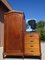 Vintage Asymmetrical Cabinet with Hanging Space and Drawers, 1940s 6