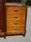 Vintage Asymmetrical Cabinet with Hanging Space and Drawers, 1940s, Image 7