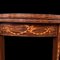 Antiker George III Sheraton Demi-Lune Spieltisch, 1780 6