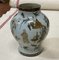 Asiatische Vase aus mundgeblasenem Glas 11