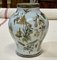 Asiatische Vase aus mundgeblasenem Glas 1